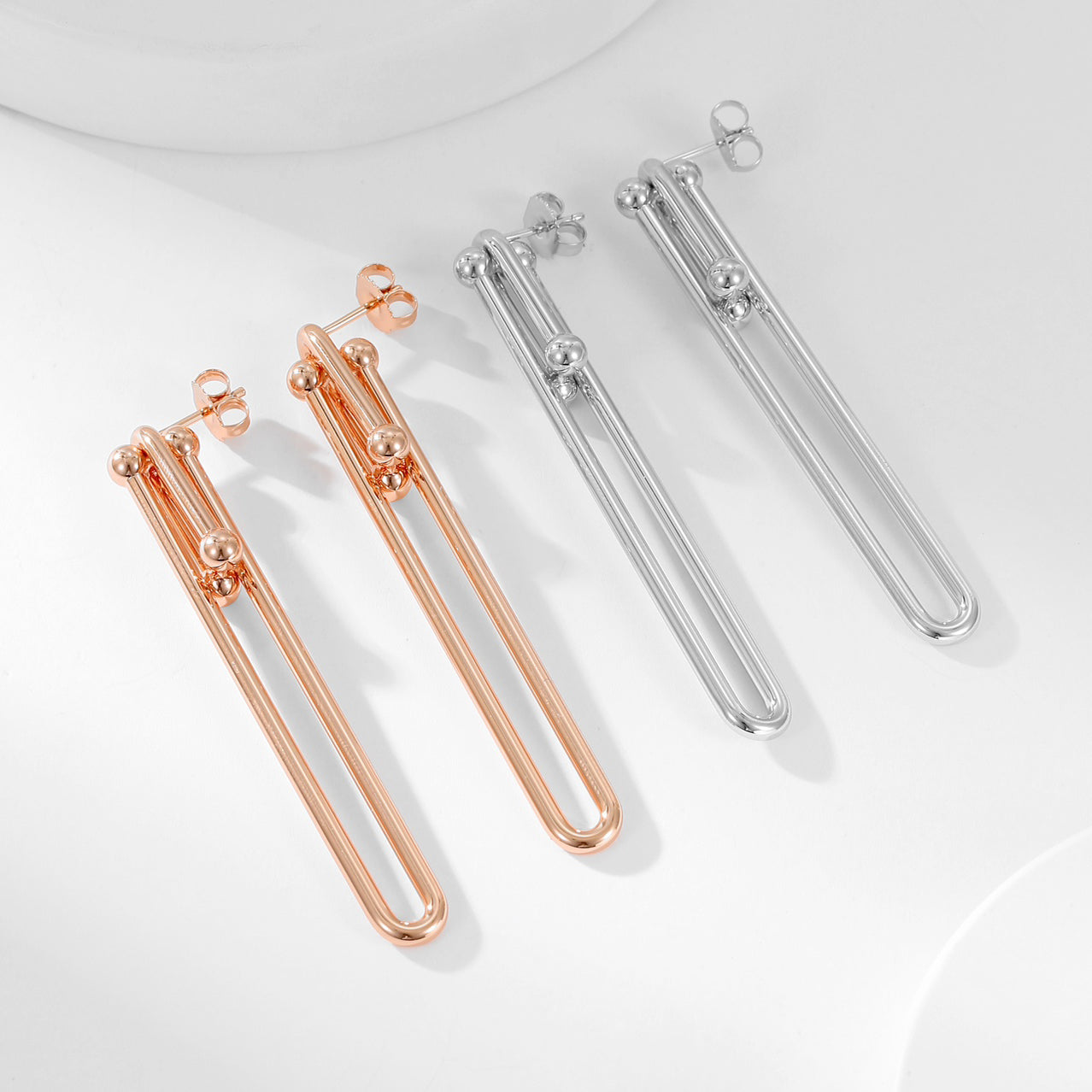 18K Tiffany HardWear Link Earrings